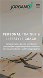 Mobile Screenshot of personaltrainerjorsano.be