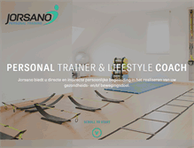 Tablet Screenshot of personaltrainerjorsano.be